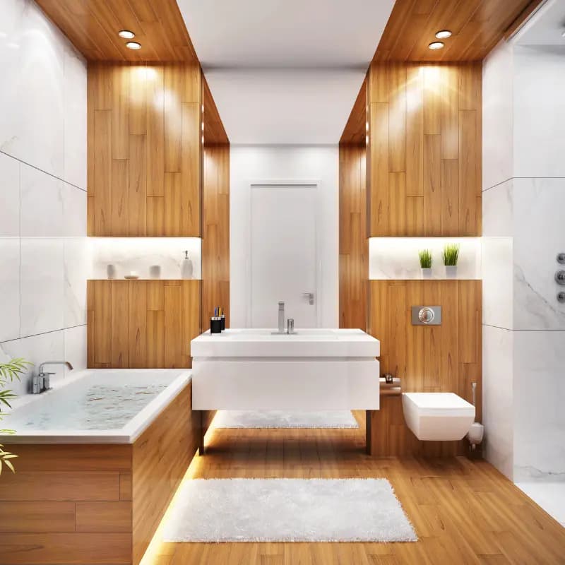 Spa-Inspired Bathroom